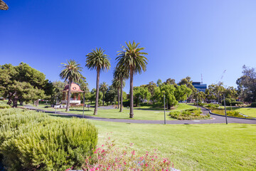 Johnstone Park in Geelong CBD Australia