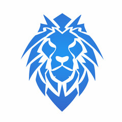 Obraz premium illustration vector graphic of abstract design template lion head logo
