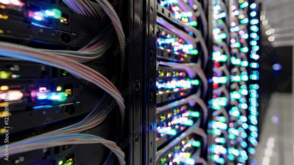 Poster Exploring advanced data center technology in a state-of-the-art facility