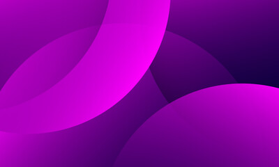 Abstract purple background with circles. Vector illustration