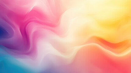 Obraz premium Soft Flowing Colors in Abstract Design Representing Serenity, Harmony, and Creativity with a Blurred Gradient Effect for Background and Wallpaper Use