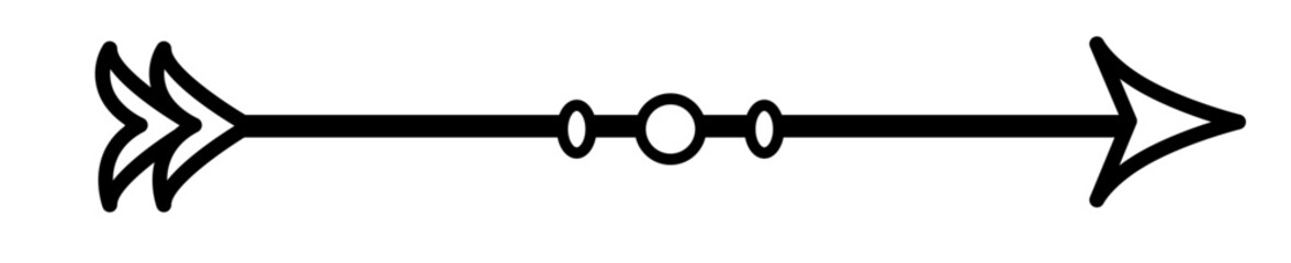 Pfeil. Symbol. Zeichen