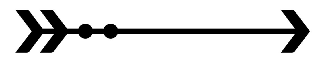 Pfeil. Symbol. Zeichen