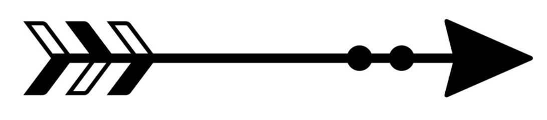 Pfeil. Symbol. Zeichen