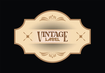 Vintage Label Design