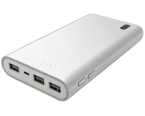 Power bank isolated on a transparent background.