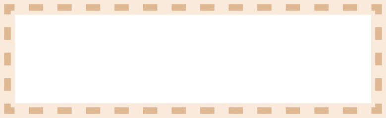 Page Border Dashed Illustration