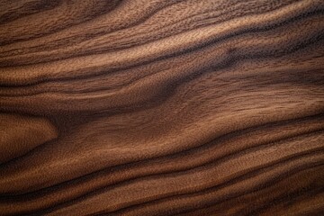 Walnut Wood Surface Texture Detailed Grain Patterns Natural Brown Hue