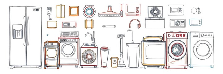 Appliance Parts Reimagined: A Sketchy Perspective