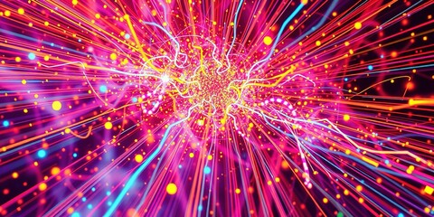 Abstract Vehicle Line Art: Geometric Automotive Concept