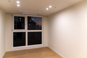 interior of the living room in the apartment