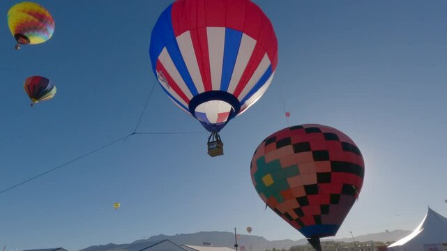 Mini RC Hot Air Balloons at the Balloon Fiesta 2023