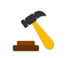 law hammer illustration