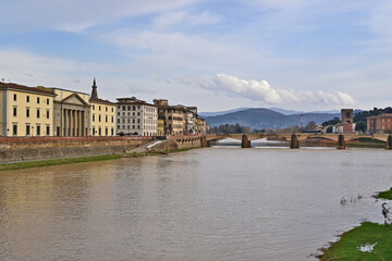Firenze, l'Arno a Ponte vecchio - Toscana