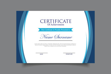 certificate template design
