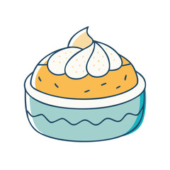 cake icon, cake vector illustration-simple illustration of cake, perfect for cake logos and icons