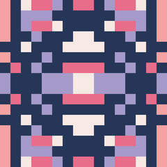 Fond pattern style Pixel art