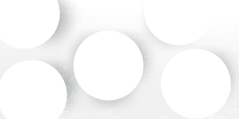 abstract white light background with round texture composition. minimalist design
