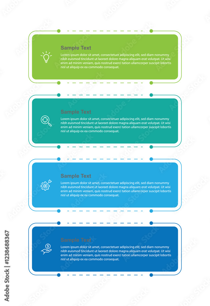 Wall mural vector infographic label design with circle infographic template design and 4-5-6 options or steps. 