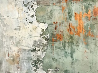 peeling paint on a wall	