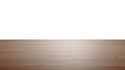 Naklejka premium Wooden table surface isolated background