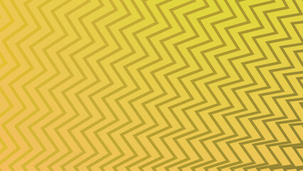 Yellow line zig zag pattern background for fabric style or presentation