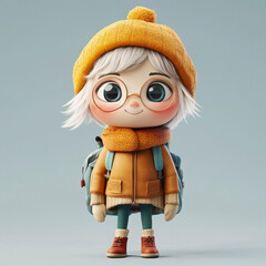 Obraz premium A Cutie Character