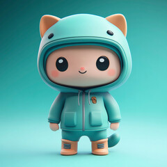 Fototapeta premium A Cutie Character