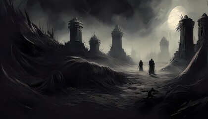 black abstract historical past with dirt