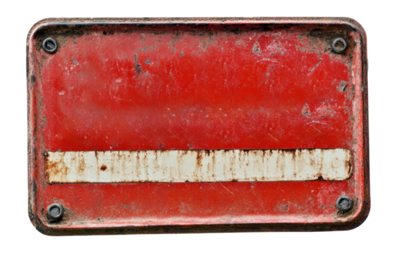 PNG Red sign written the word danger industrial weathered vintage.