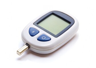 glucose meter isolated on a white background