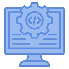 Digital Services Icon Element For Design