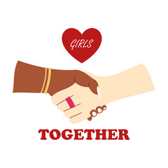 Women's Strength, Unity, and Empowerment for International Women's Day