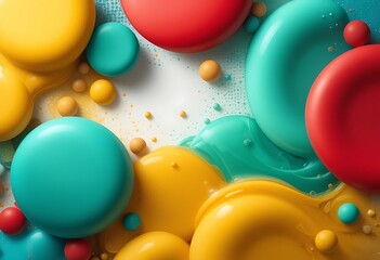 Abstract Colorful Spheres and Liquid Forms