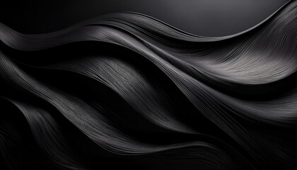 background with elegant black wave