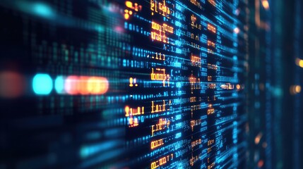 Numerical data displayed on a computer screen, suitable for use in financial or technical contexts