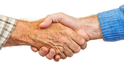 Collaboration and partnership handshake business meeting photo professional setting close-up trust building