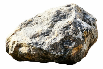 Obraz premium Massive Boulder: A Grey and Brown Rock Formation