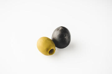 Green and Black Olives Healthy Snack A Healthy, Tasty Appetizer