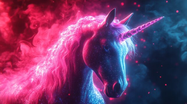 Neon Unicorn