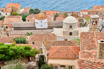 Fototapeta premium city old town - Monemvasia