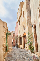 street in the old town Monemvasa