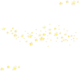 stars and confetti. Dust Sparks