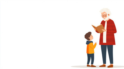 Grandparents Sharing Stories with Children to Create Strong Generational Bonds