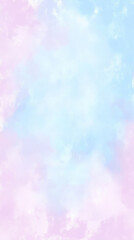 Soft pastel clouds in dreamy sky background