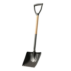 Garden shovel isolated on a white or transparent background