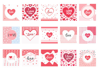 Valentines day background with Heart Shaped Balloons.valentine day promotional discount sale, business offer social media post