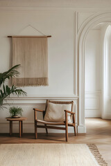 Serene Minimalist Living Room Interior Design