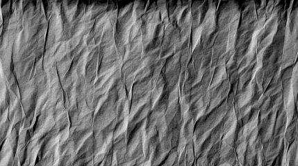 PNG Clean black texture effect background with copy text space paper crumpled textured.