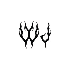 WJ monogram logo design letter text name symbol monochrome logotype alphabet character simple logo